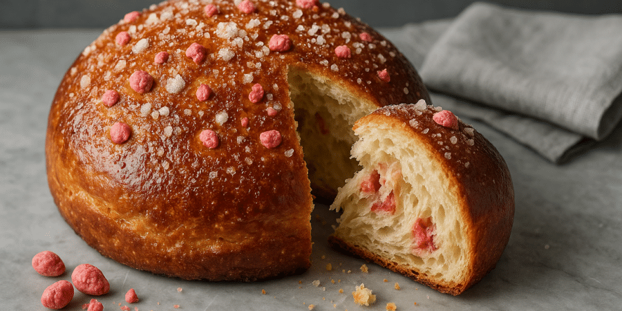 brioche qui ressemble à la praluline lyonnaise